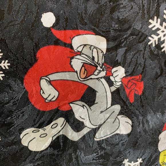 Warner Brothers Looney Tunes Women's Christmas Holiday Vest M/L 1994 - Picture 5 of 9